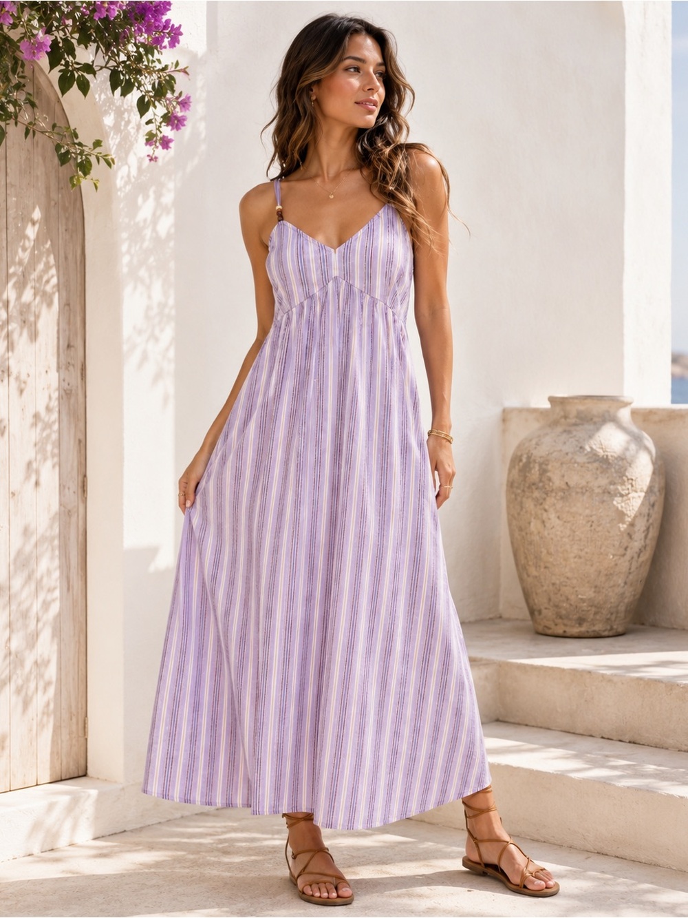 Old Navy Sleeveless Beaded Boho Maxi Dress
